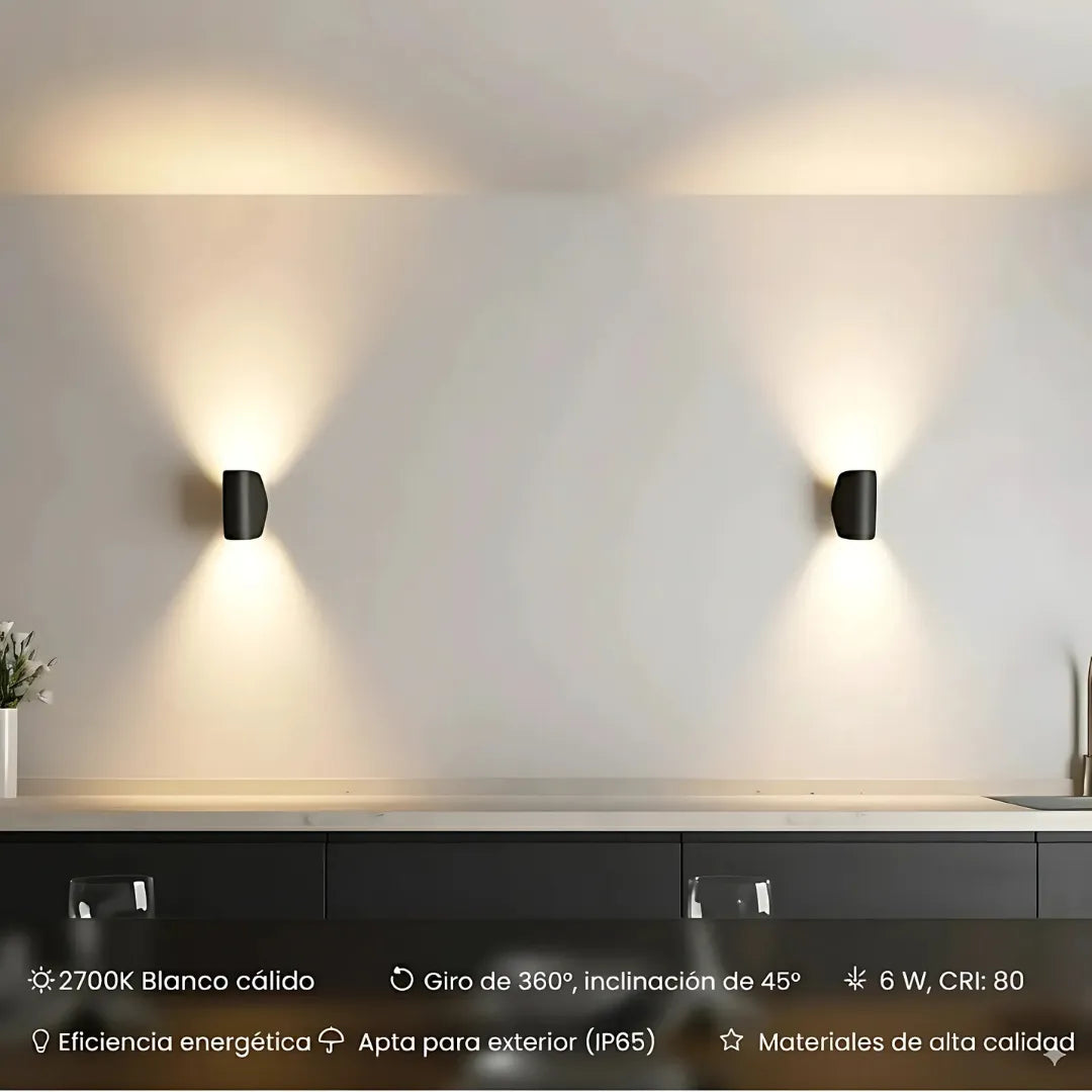 Polaris | lámpara de pared