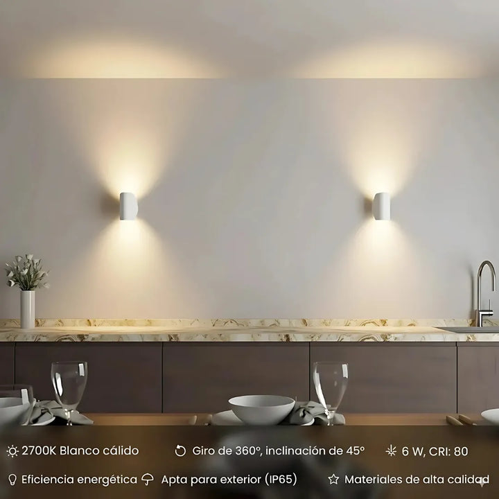 Polaris | lámpara de pared